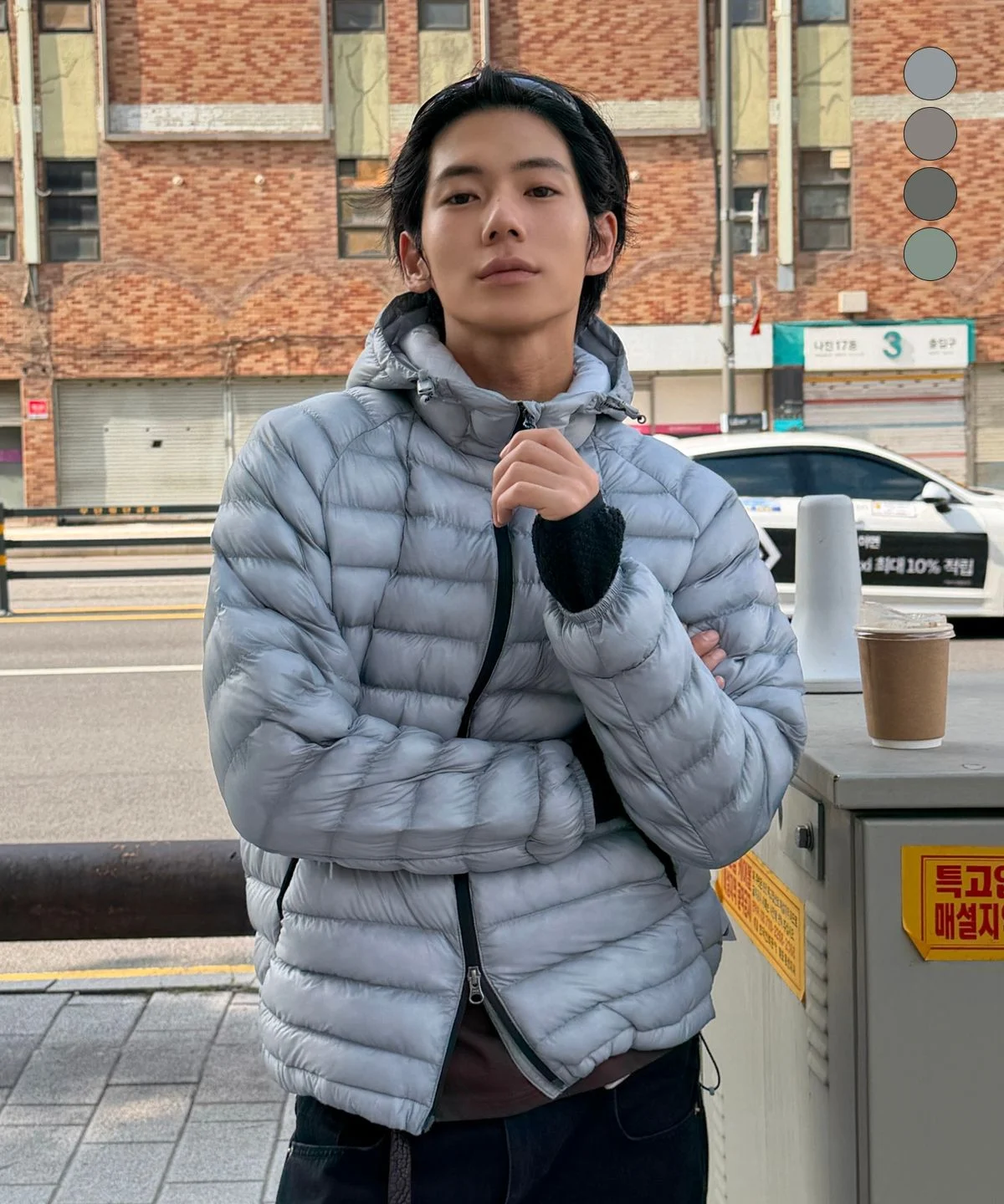 노티카 프리즘 패디드 레이어 자켓 NPD1596 하나로 출근룩 고민 끝내고 10일 내내 입어본 이야기