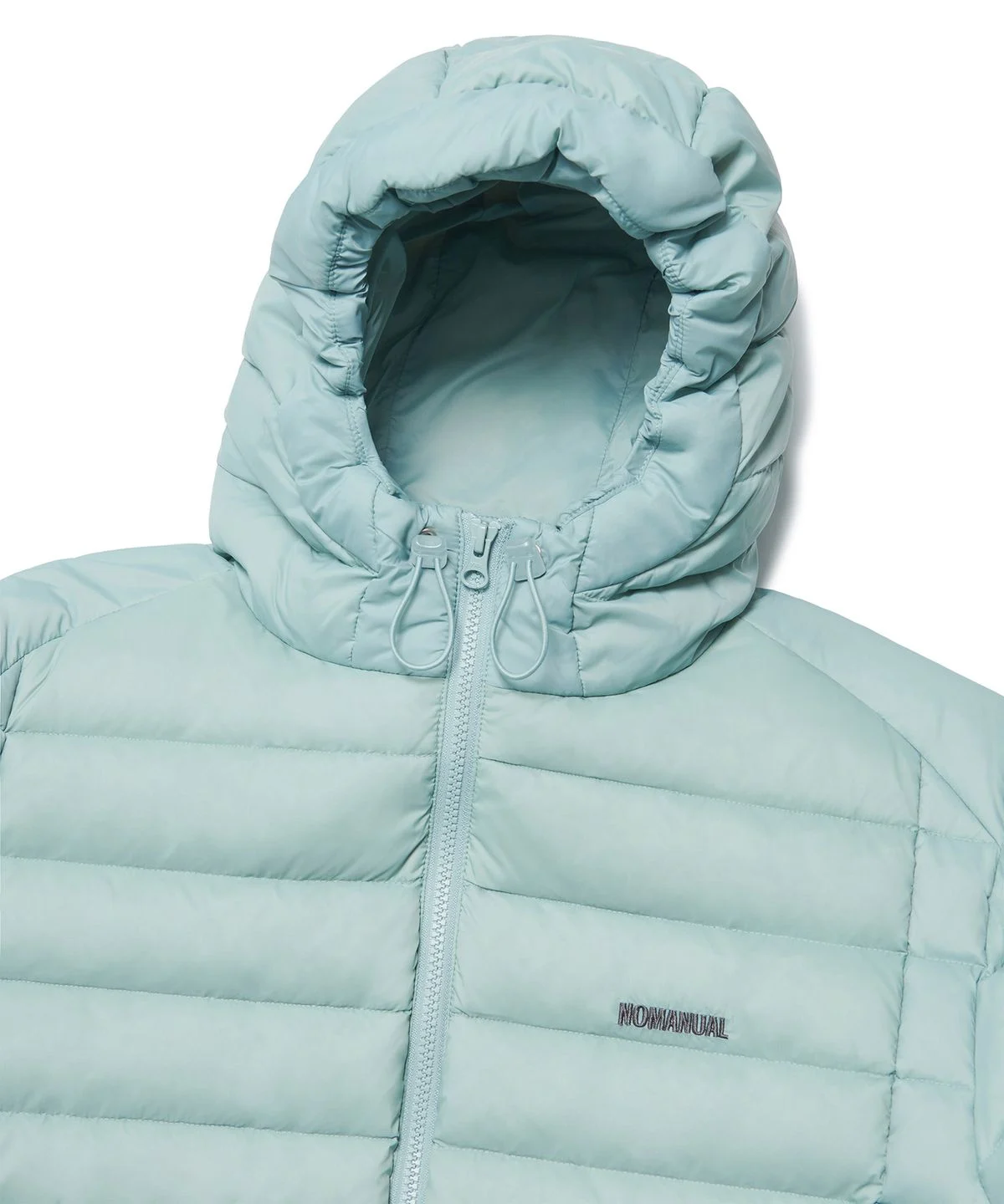 TUNDRA LIGHT DUCK DOWN – MARINA 노매뉴얼 툰드라 라이트 덕다운 마리나 NMWF52DW06MRN 직접 입어보니 독보적인 블루 색감에 핏까지 예술이네요
